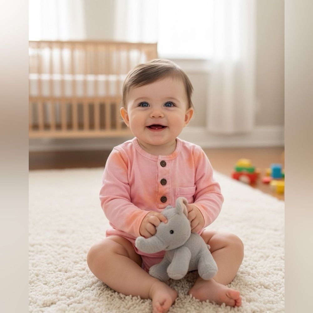 Miki Miette baby long sleeve shirt 6M